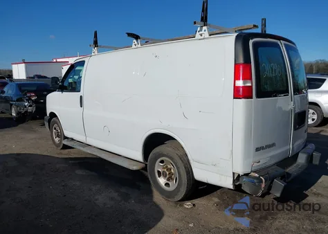 2019 GMC Savana 2500 Work Van from USA, damaged, VIN 1GTW7AFG5K1211790